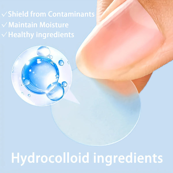💥 Hydrocolloid Pimple Patches – Clear It Overnight