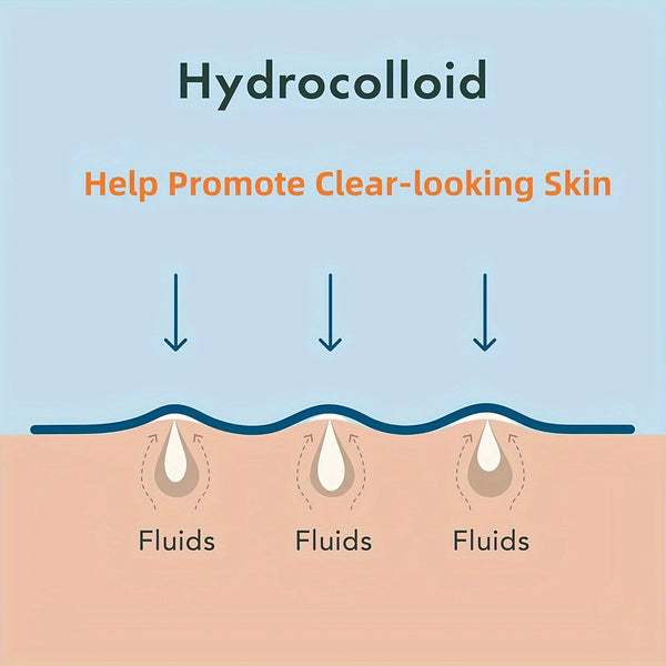 💥 Hydrocolloid Pimple Patches – Clear It Overnight